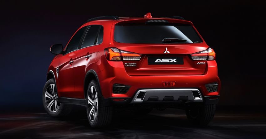 Parte trasera de Mitsubishi ASX