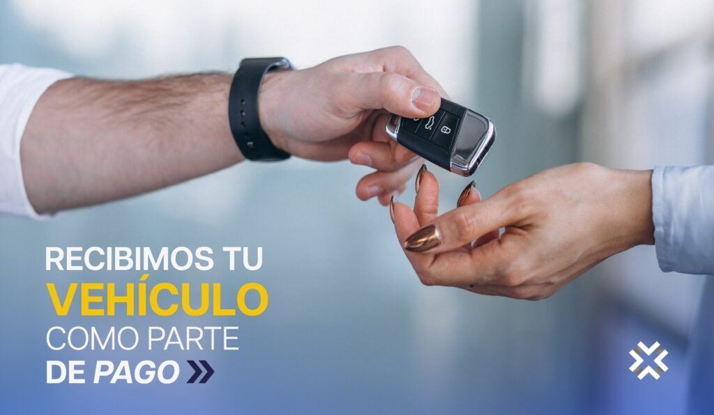 Recibimos tu vehículo como forma de pago